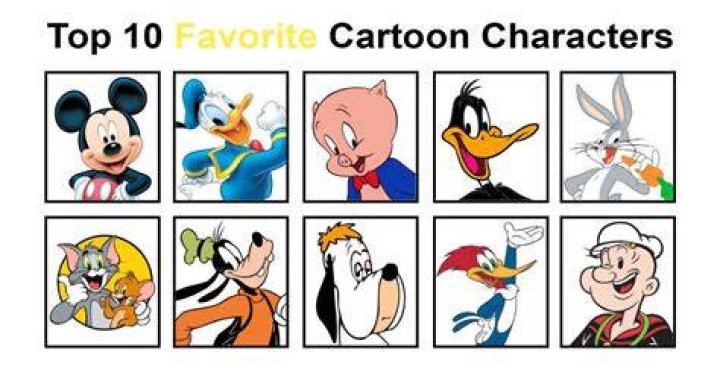 Top 10 Favorite Cartoon Characters