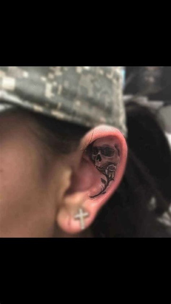 Top 101 Best Ear Tattoo Ideas [2021 Inspiration Guide]