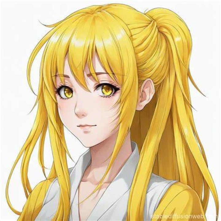 Top 195+ Anime yellow hair