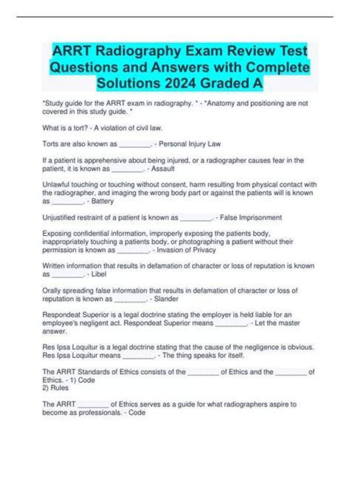 Unlocking The Secrets To Passing The ARRT Retake Exam