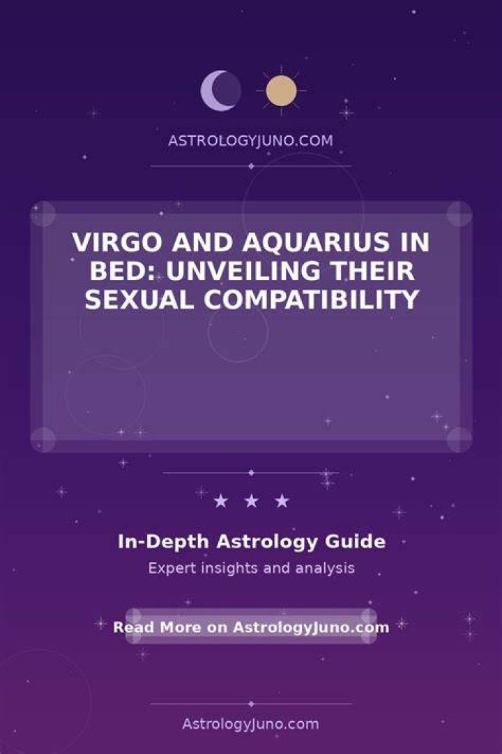 Unveiling Virgo Sexual Compatibility: Discoveries And Insights
