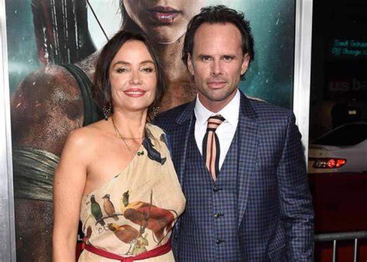 Walton goggins wife nadia goggins hires stock photography and images